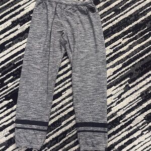 PINK Victoria's Secret Gray Joggers with Black Accents